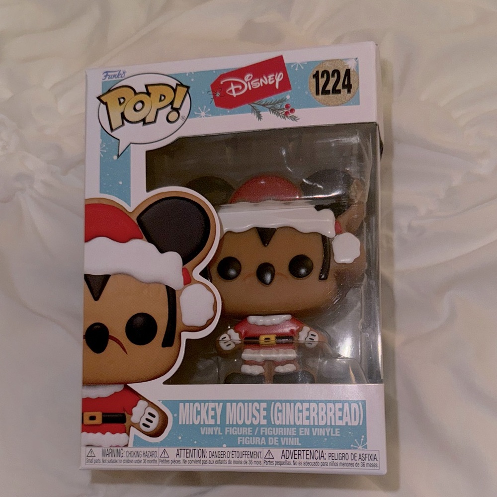 Funko POP! Disney Mickey Mouse Ginger bread. New in box